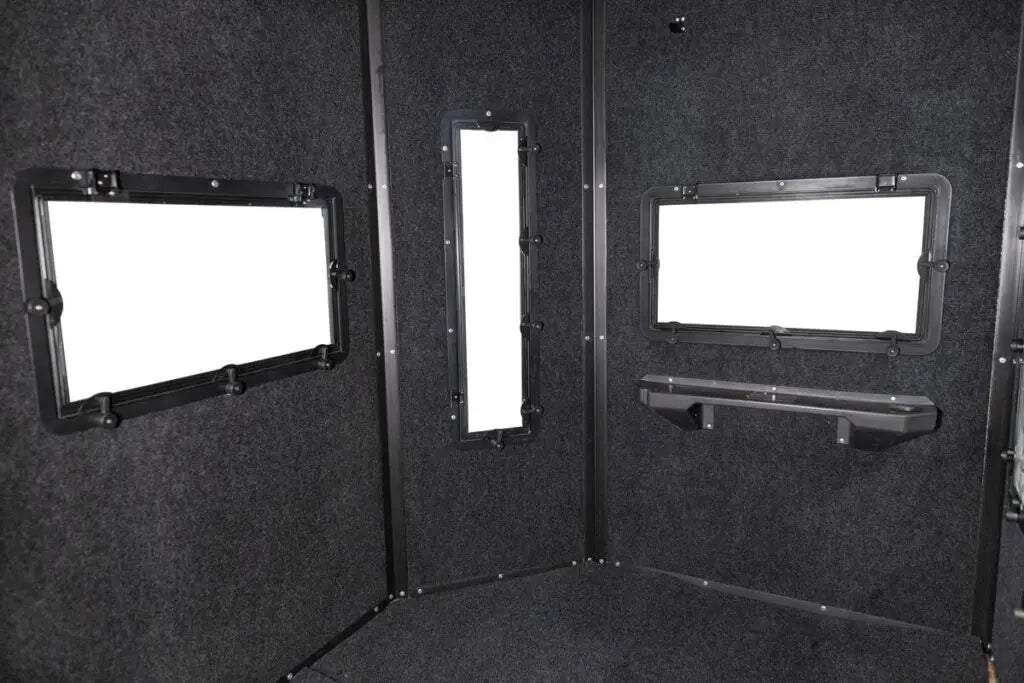 Muddy | Penthouse Steel Box Blind | MUD-BBBST7000 |6' x 7.5' | 530 lbs | Therma-Tek Insulation | For Rifle & Bow Hunters Seeking All-Season Concealment