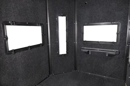 Muddy | Penthouse Steel Box Blind | MUD-BBBST7000 |6' x 7.5' | 530 lbs | Therma-Tek Insulation | For Rifle & Bow Hunters Seeking All-Season Concealment