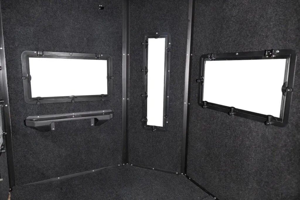 Muddy | Penthouse Steel Box Blind | MUD-BBBST7000 |6' x 7.5' | 530 lbs | Therma-Tek Insulation | For Rifle & Bow Hunters Seeking All-Season Concealment