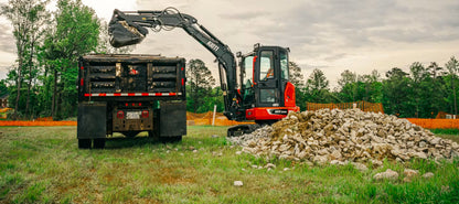 KIOTI Mini Excavator | Model MX350A | 5.7" Width | 26.2 GPM | 3.5 Ton | For Construction