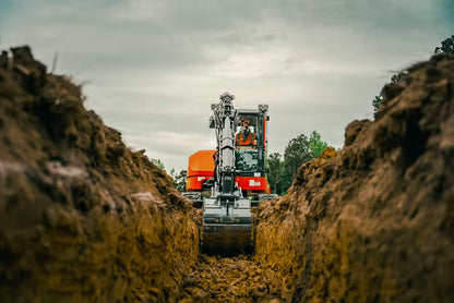 KIOTI Mini Excavator | Model MX350A | 5.7" Width | 26.2 GPM | 3.5 Ton | For Construction