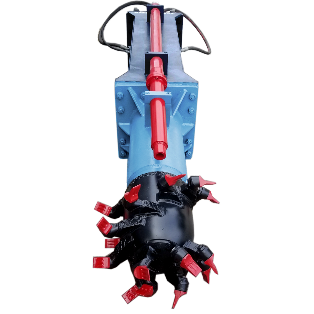 RockZone Soil & Dirt Axial Mixer | Model MXR-AX20 & MXR-AX30 | Width 43 To 45 Inches | 10 To 30 Ton | For Excavator