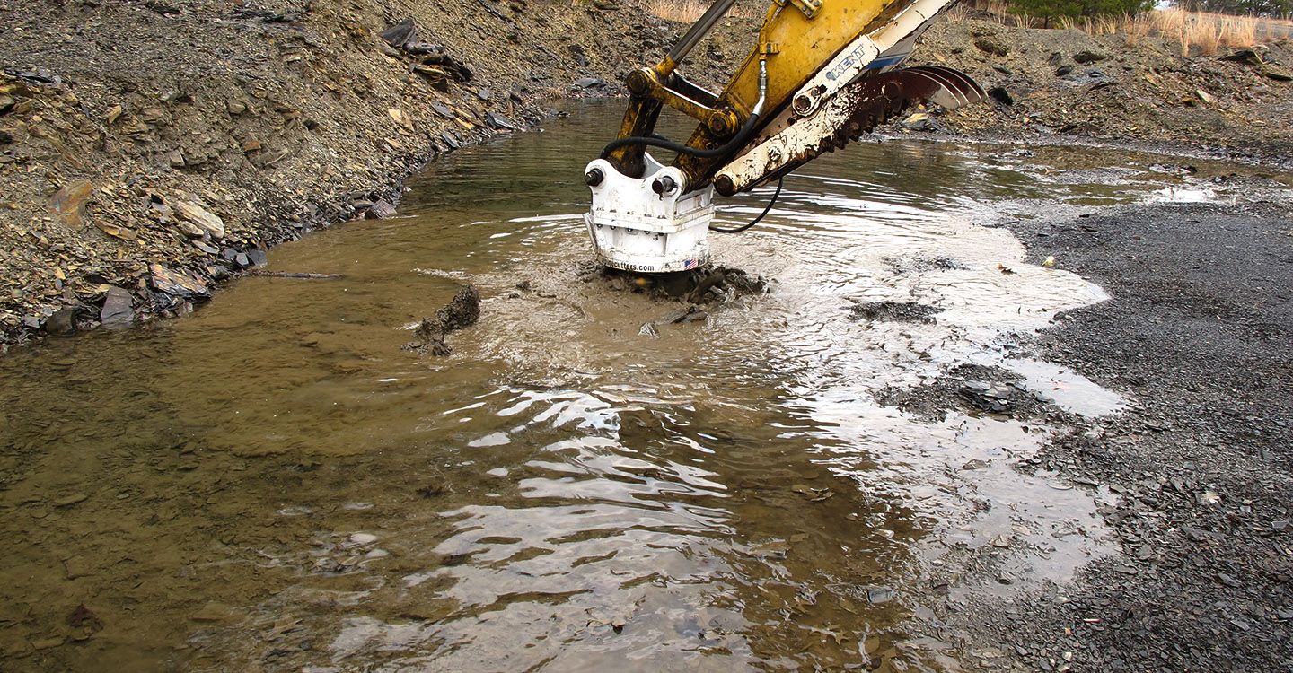 RockZone Soil & Dirt Axial Mixer | Model MXR-AX20 & MXR-AX30 | Width 43 To 45 Inches | 10 To 30 Ton | For Excavator