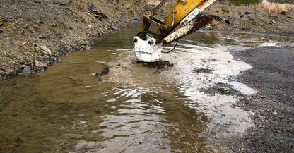 RockZone Soil & Dirt Axial Mixer | Model MXR-AX20 & MXR-AX30 | Width 43 To 45 Inches | 10 To 30 Ton | For Excavator