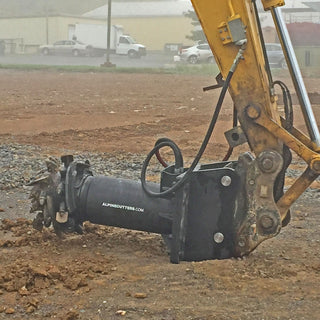 RockZone Soil & Dirt Axial Mixer | Model MXR-AX20 & MXR-AX30 | Width 43 To 45 Inches | 10 To 30 Ton | For Excavator