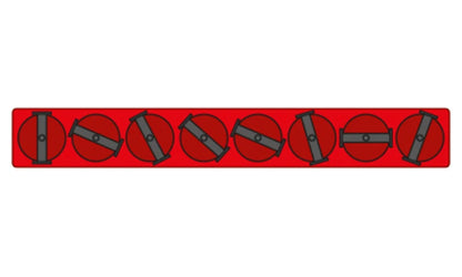 Maschio Power Harrow | Model Delfino DL 2000 | Working Width 79" | 60-100 HP | For Tractors