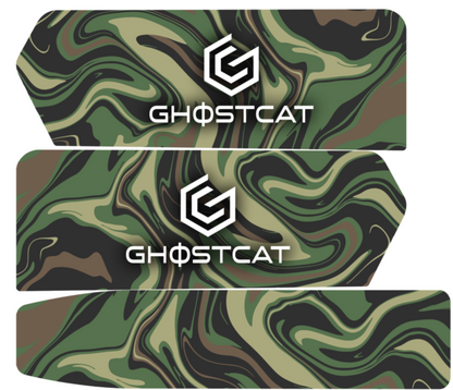 GhostCat Bikes Accessories Bundle | Battery Decals, BMX Kit – F Series, Drift Eight Metal Front Plate, Premium Tapia Seats, Rear Rack & Basket Options | For All Models GhostCat Bikes