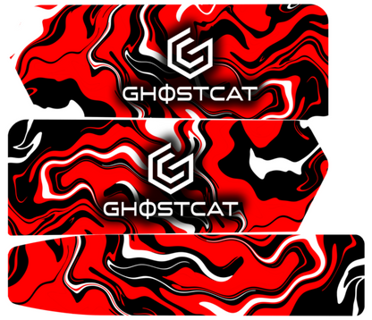 GhostCat Bikes Accessories Bundle | Battery Decals, BMX Kit – F Series, Drift Eight Metal Front Plate, Premium Tapia Seats, Rear Rack & Basket Options | For All Models GhostCat Bikes