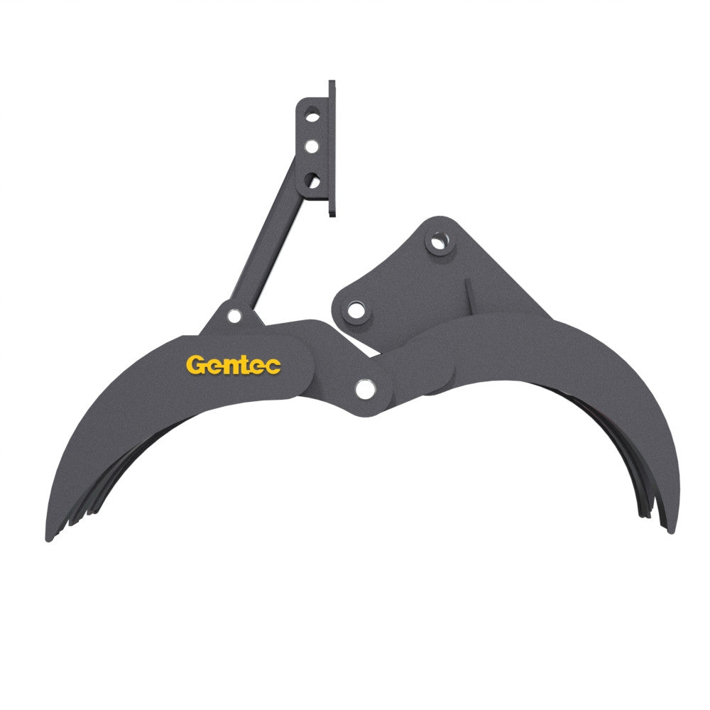 Gentec Equipment Mechanical Grapples | Jaw Width 27" x 17" | Machine Size 6-9.9 Tons | For Excavators