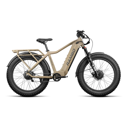 Rambo Megatron 4.0 All-Wheel Drive Electric Bike | 26" Tires | 2000W Dual Motor | Up to 110 Miles Range | AWD/Front/Rear Drive | For Tough Terrain & Adventure Seekers