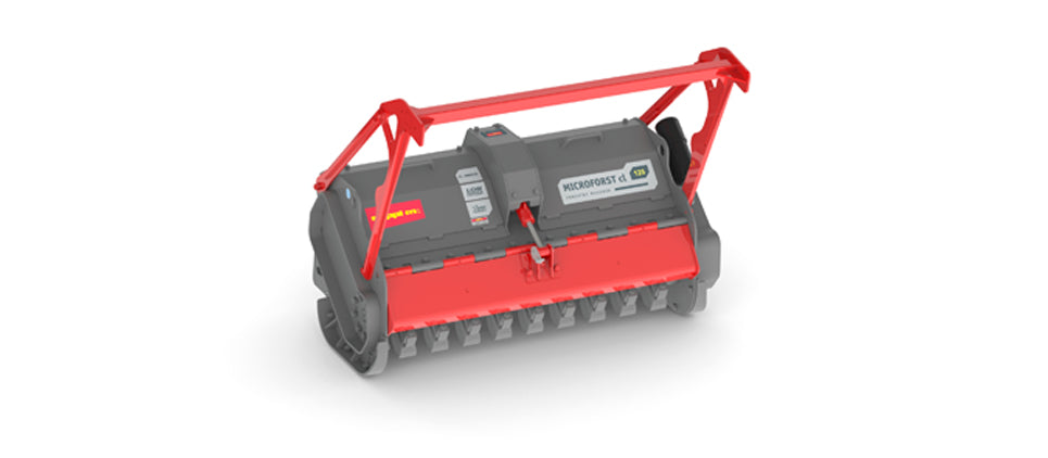 Seppi | Forestry Mulcher with Knives | Microforst CL 125 | Working Width 49" Inches | Hydraulic Flow 13 To 27 GPM | For Compact Track Loaders