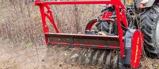 Seppi Microforst PTO 3PT Forestry Mulcher | Knives & Carbides | Model 155cc | Working Width 61" | 50-70 HP | For Tractors