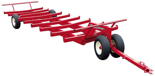 JBM 20' & 24' Mighty Bale Hauler with Hitch Tongue for Tractors