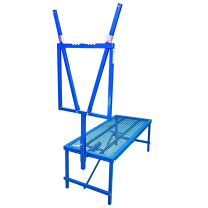 Sydell Horned Stock Milking Stanchion | #0738 | Horn-Friendly Headpiece | For Sheep & Goat Milking