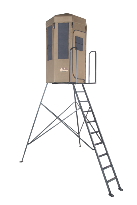 Millennium Treestands Q250 Solo Buck Hut | Model Q-250-00 | Width 4' | Capacity 400 lb