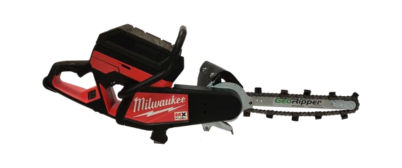 Mini Trencher GeoRipper® T/A Portable Handheld Trencher | Model MX400 | 16" Digging Depth | Milwaukee® MX314 | Battery-Powered