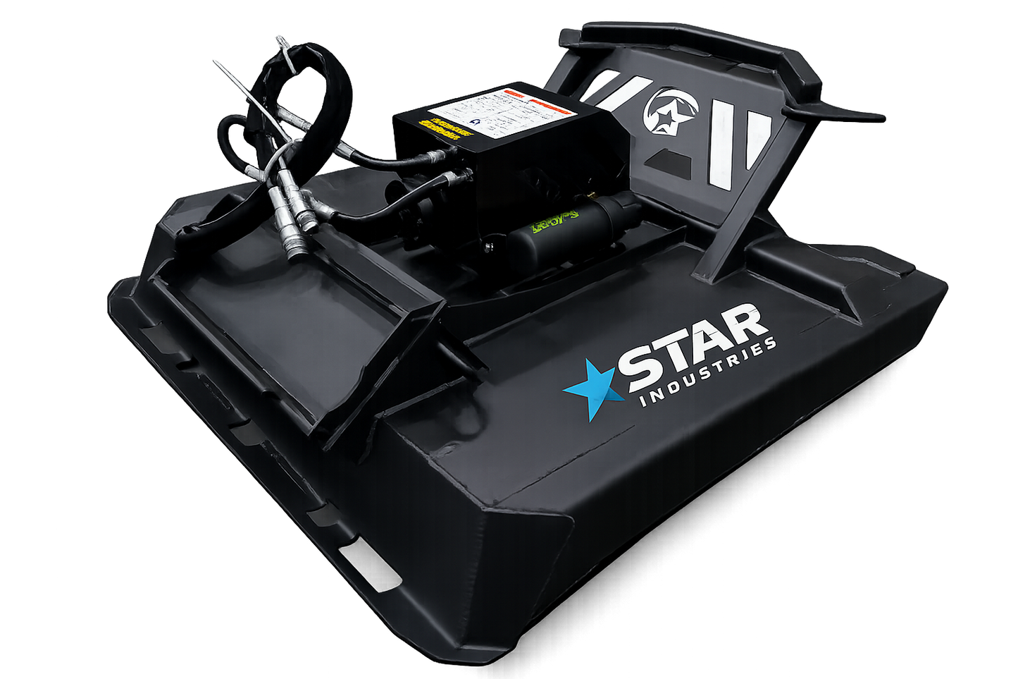 Star Industries Brush Cutter | Model 195M-44 & 195MBC-44 | Width 44 | 10–15 GPM | For Mini Skid Steer