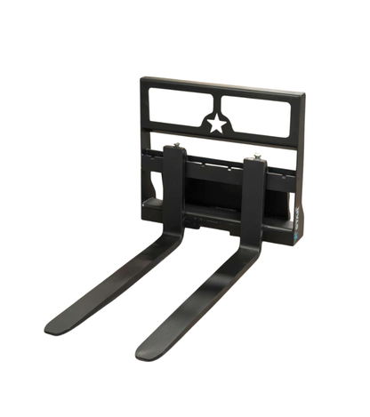 Star Industries Mini Skid Steer Forks & Frames | Forks Width 36" & 42" | Fork Frame 30.5" | 10–35 GPM | For Mini Skid Steers