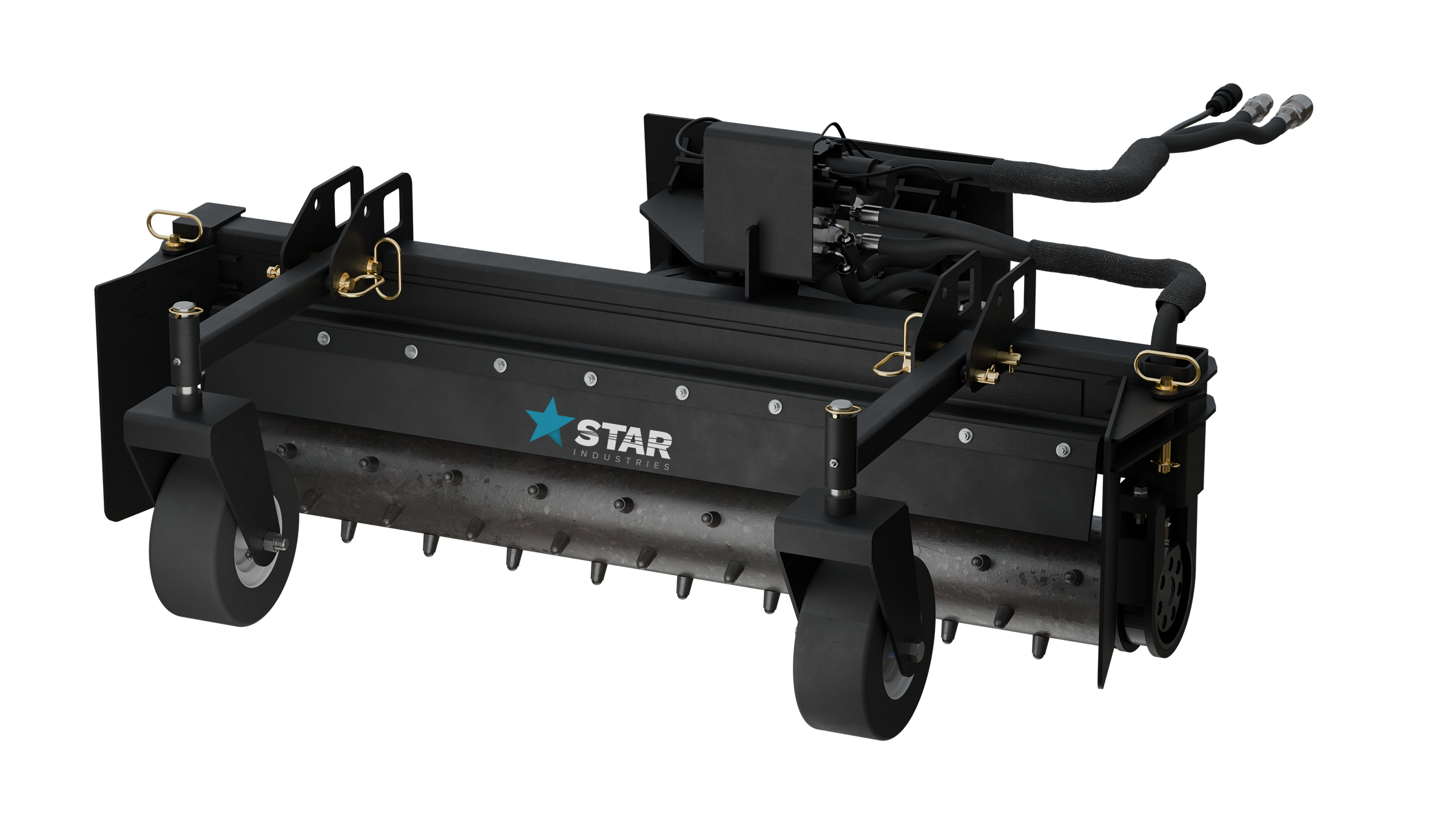 Star Industries Mini Skid Steer Power Rake