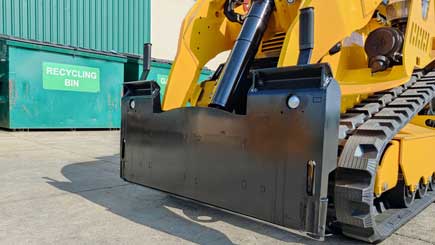 Baumalight Mini Track Loader | Model TRL630D | 24.8 HP Kubota | 2-Speed | 10.5 GPM