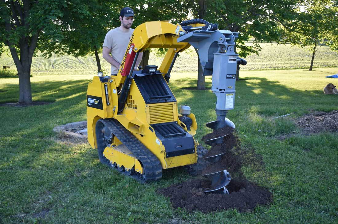 Baumalight Mini Track Loader | Model TRL-620D & TRL-536D | Width 35.5"-40" | Engine Horsepower 24.8 HP | Kubota Engine | Mini Skid Steer