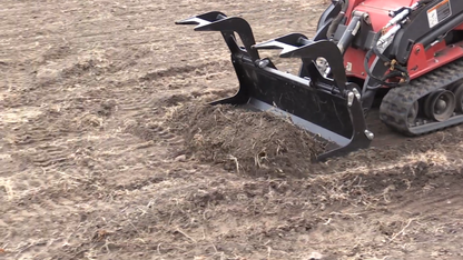 Erskine Heavy Duty Grapple Bucket Series | Bucket Width 66", 72" & 84" inches | 1/2” High-Strength Steel | For Skid Steers