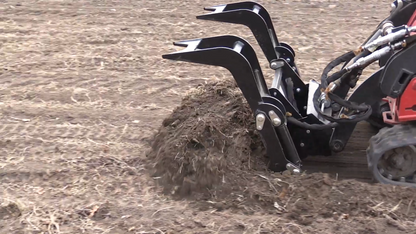 Erskine Heavy Duty Grapple Bucket Series | Bucket Width 66", 72" & 84" inches | 1/2” High-Strength Steel | For Skid Steers