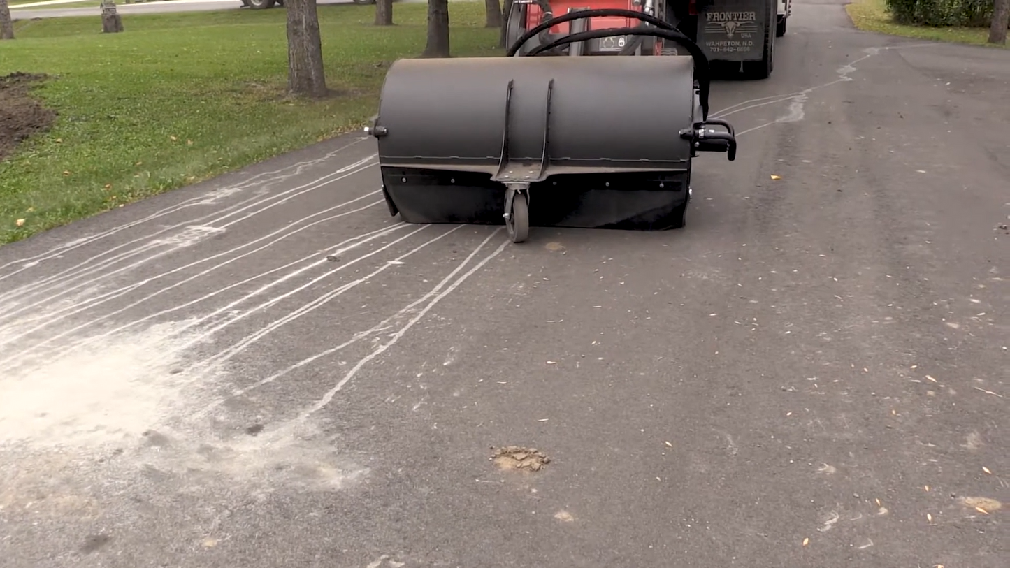 Erskine Mini Pick-Up Broom | 45” Working Width | 7-15 GPM Rated Flow | For Mini Skid Steer