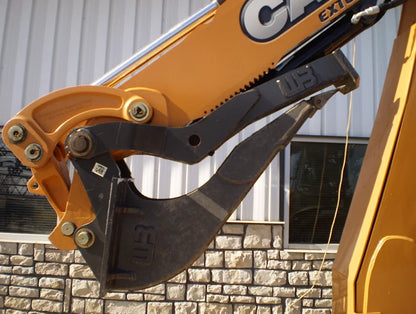 Werk-Brau Railroad Cribbing Bucket | Model HDCRIB Series | Width 8" | 1–5 Tons | For Mini Excavators & Backhoes