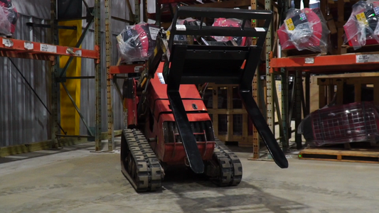Dirt Dog Pallet Fork | Model SPF Series | Overall Width 45" inches | For Skid Steers