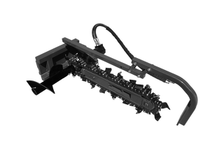 CID Mini Trencher | Length 36" & 48" | 6-30 GPM | For Mini Skid Steers