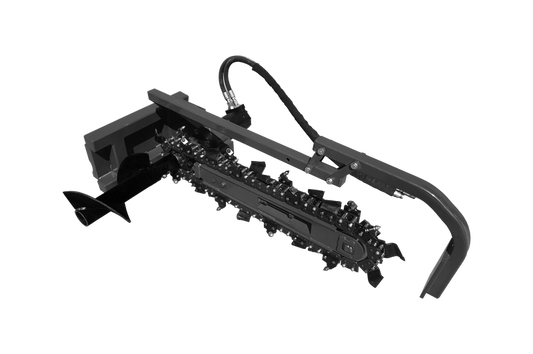 CID Mini Trencher | Length 36" & 48" | 6-30 GPM | For Mini Skid Steers