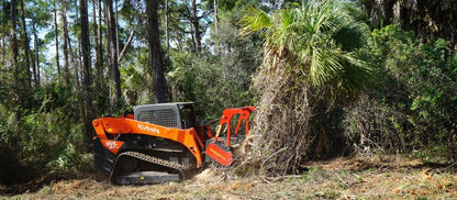 Seppi | Forestry Mulcher with Knives & Carbide | Model Miniforst CL 150, 175 & 200 | Working Width 59" To 79" Inches | Hydraulic Flow 13 To 40 GPM | For Compact Track Loaders