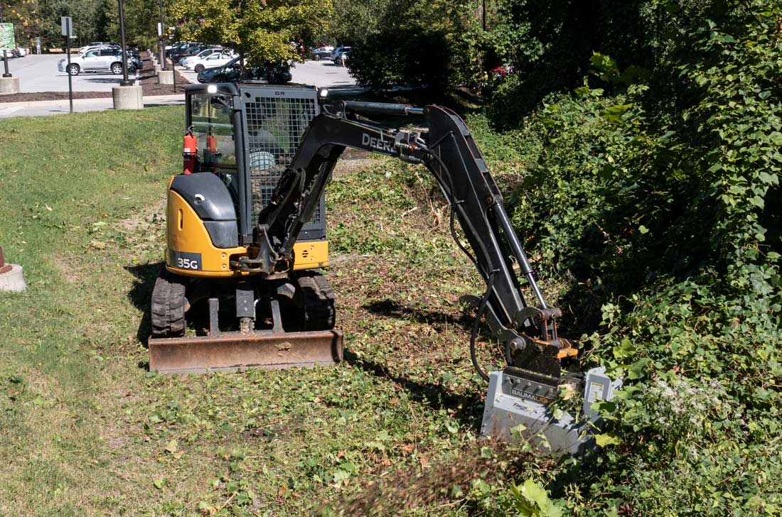 Baumalight Fixed Tooth Mulcher | Model MX330 | Path Width 38" | Weight 750 lbs | For Excavator