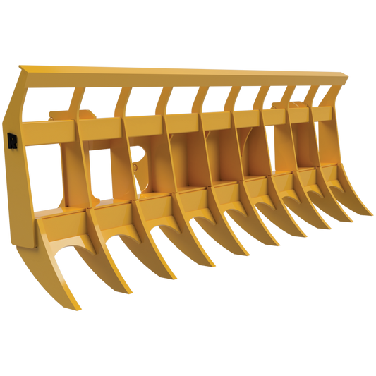 ROCKLAND MA MULTI-APPLICATION RAKE WITH FIXED TOOTH FOR DOZERS