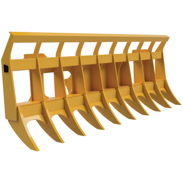 Rockland MA Multi-Application Rake with Fixed Tooth for Dozers