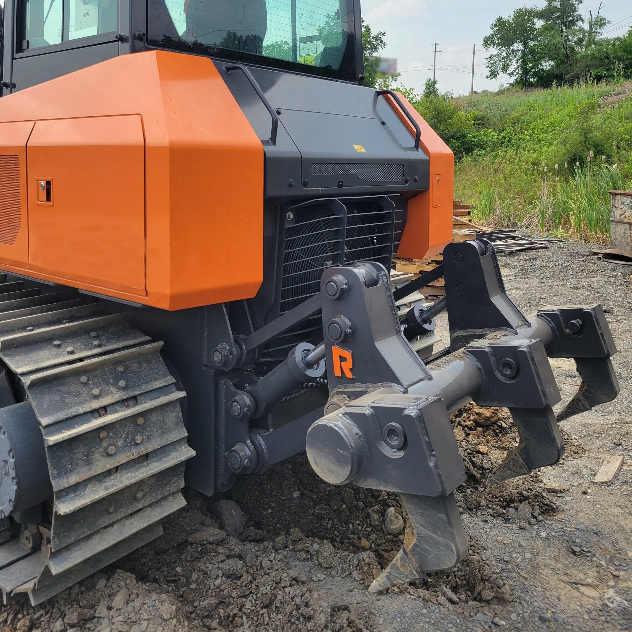 Dozer Ripping Rockland Standard Duty Dozer Ripper | Maximum Digging Depth 11