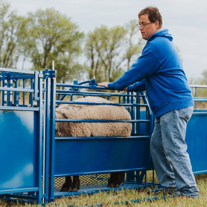 Sydell Tilt Table For Sheep & Goats | #0930 | Width 61" | For 100+ lb Livestock Hoof Trimming