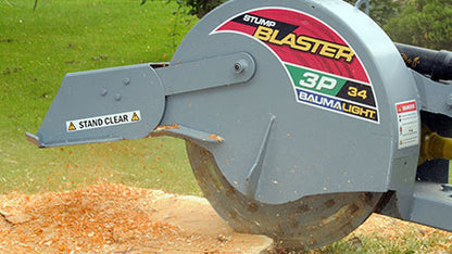Baumalight Stump Grinder | Model 3P38 | Cutting Width 38" | 60–110 HP | For Cat II Tractors