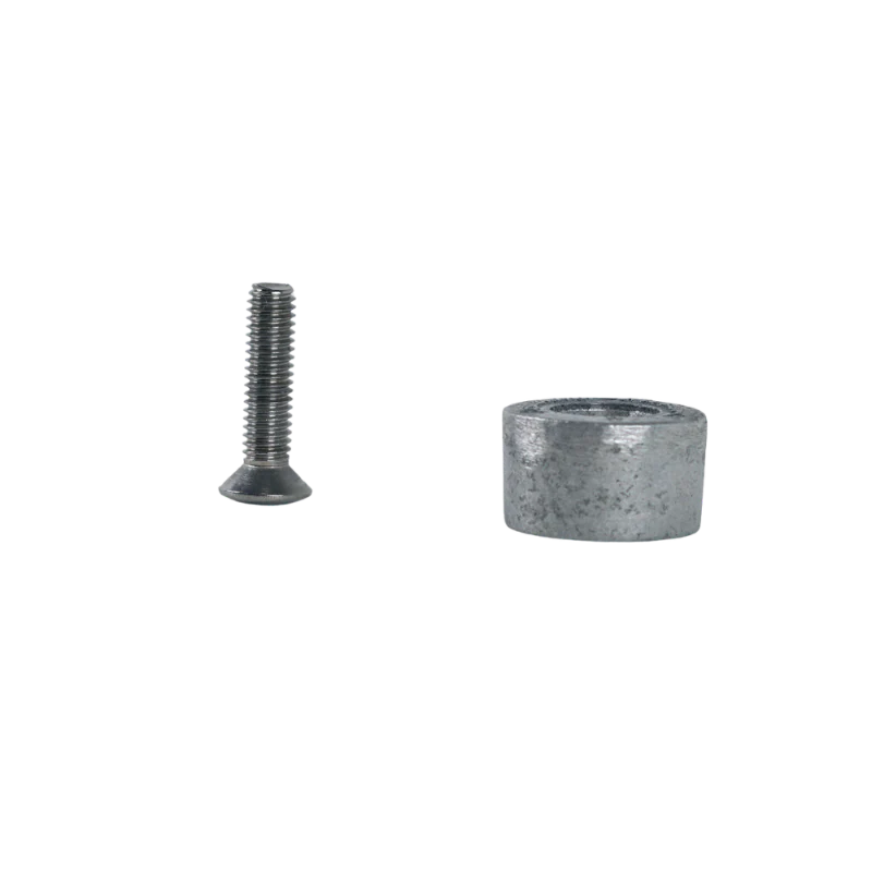Bixpy PWC Motors N‑3 Motor Anode | SKU: SP‑AND‑3001 | Skeg‑Mounted | Zinc Sacrificial Anode | 3 HP Electric Outboard Motor | For Saltwater & Brackish Water Corrosion Protection