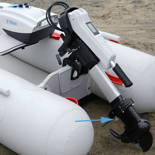 Bixpy PWC Motors N‑3 Motor Anode | SKU: SP‑AND‑3001 | Skeg‑Mounted | Zinc Sacrificial Anode | 3 HP Electric Outboard Motor | For Saltwater & Brackish Water Corrosion Protection