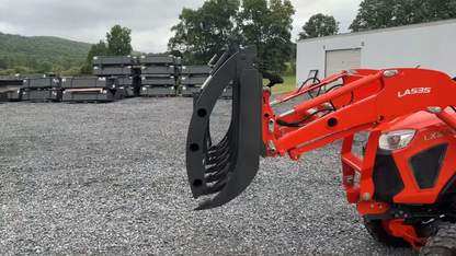 CID Steer Standard Grapple Rake | Width 63", 66" & 72" inches | Horsepower Range 35-50 HP | For Skid Steer