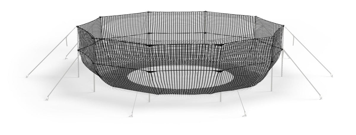 Pig Brig Portable Multi-Catch Wild Hog Trap | Size 20' | Double-Wall Hog Trap Net | Multi-Catch Wild Boar Control