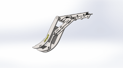 Amulet B.R.U.T Rigid Thumb Attachments | Model Nitro Series | Machine Size 3-50 Tons | For Excavators