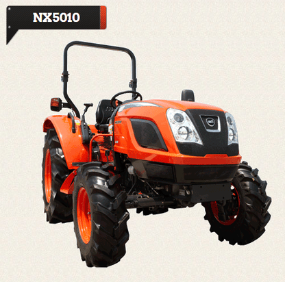 Kioti NX5510M Manual Utility Tractor | 55 HP Gross Power |Synchro Shuttle, High Lift Capacity