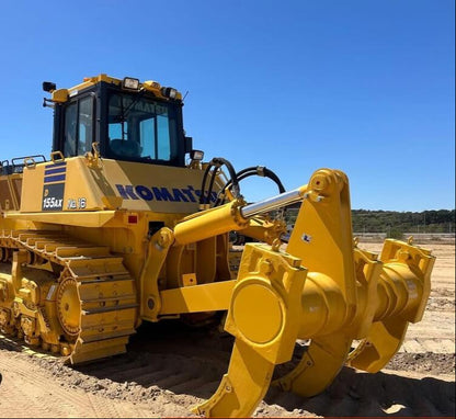 Bedrock Attachments Heavy-Duty MS Ripper | Model BR51 | Width: 76.8" | Weight: 1.85 Ton | For Komatsu D61 4G Ripper Bulldozer