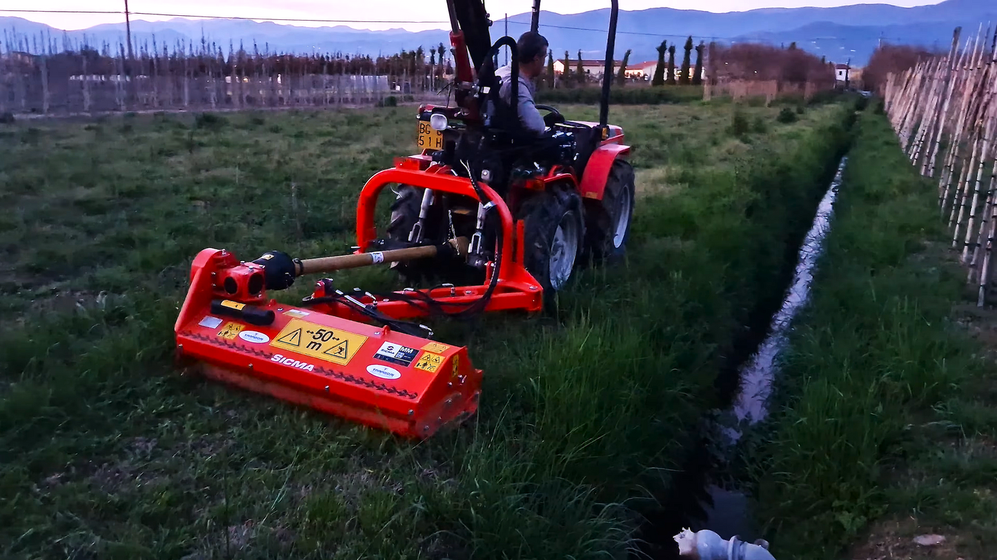 Sicma Phoenix 3 Pt. Ditch Bank Flail Mowers | MM Series | Working Width 43" & 49" inches | Horsepower 15-30 | For Tractors