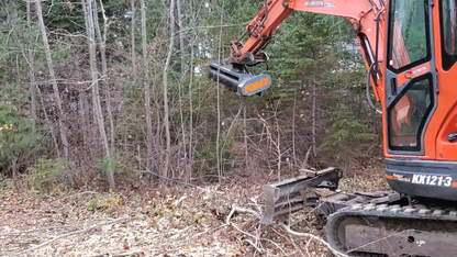 Forax Ultralight Mulcher | Model HP40 | Cutting Width 40" | Carrier 2-4-Ton | For Excavators