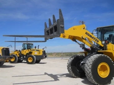 Werk Brau Oil Field Forks | 10,000 lb Capacity | 8–30+ GPM | For Wheel Loader