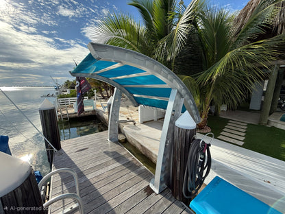 Killer Dock Cabana Outdoor Furniture | Width 48" | For Dock, Seawall, Deck & Patio
